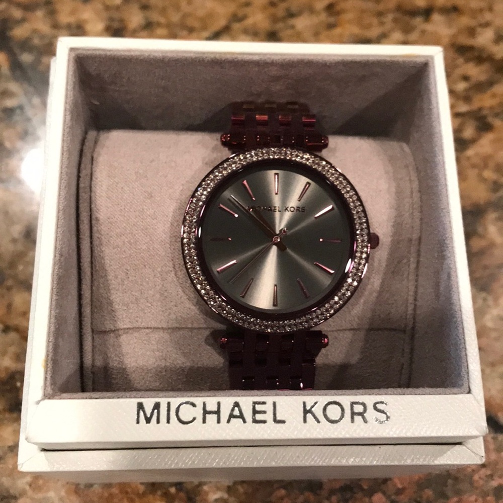 Plum Michael Kors watch